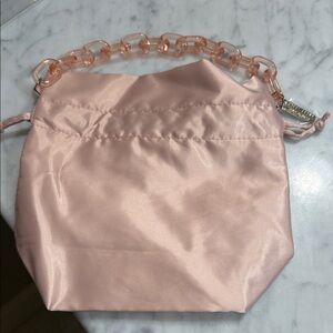 Bobbi Brown Satin Bag with Chain Handle (new)